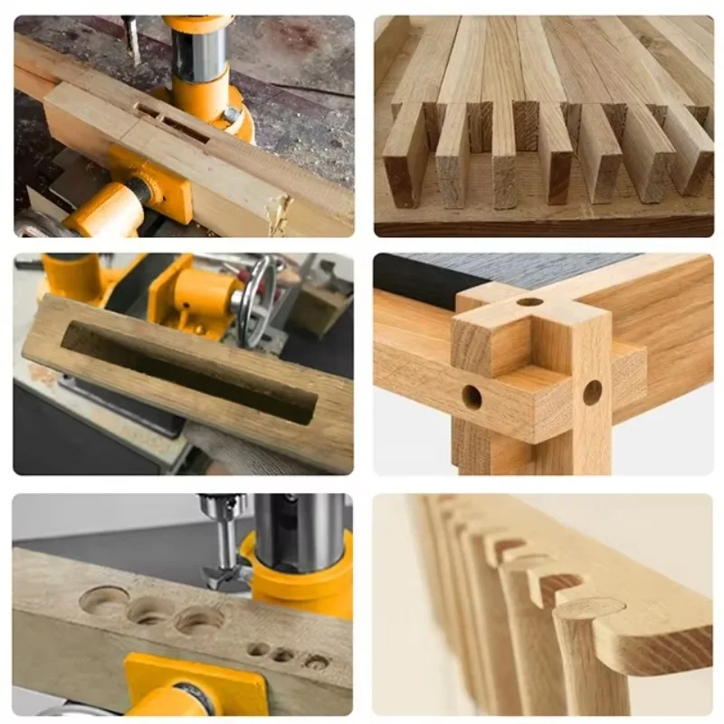 Woodworking Tenoning Machine Square Hole Machine Multi-function Mortise and Tenon Machine