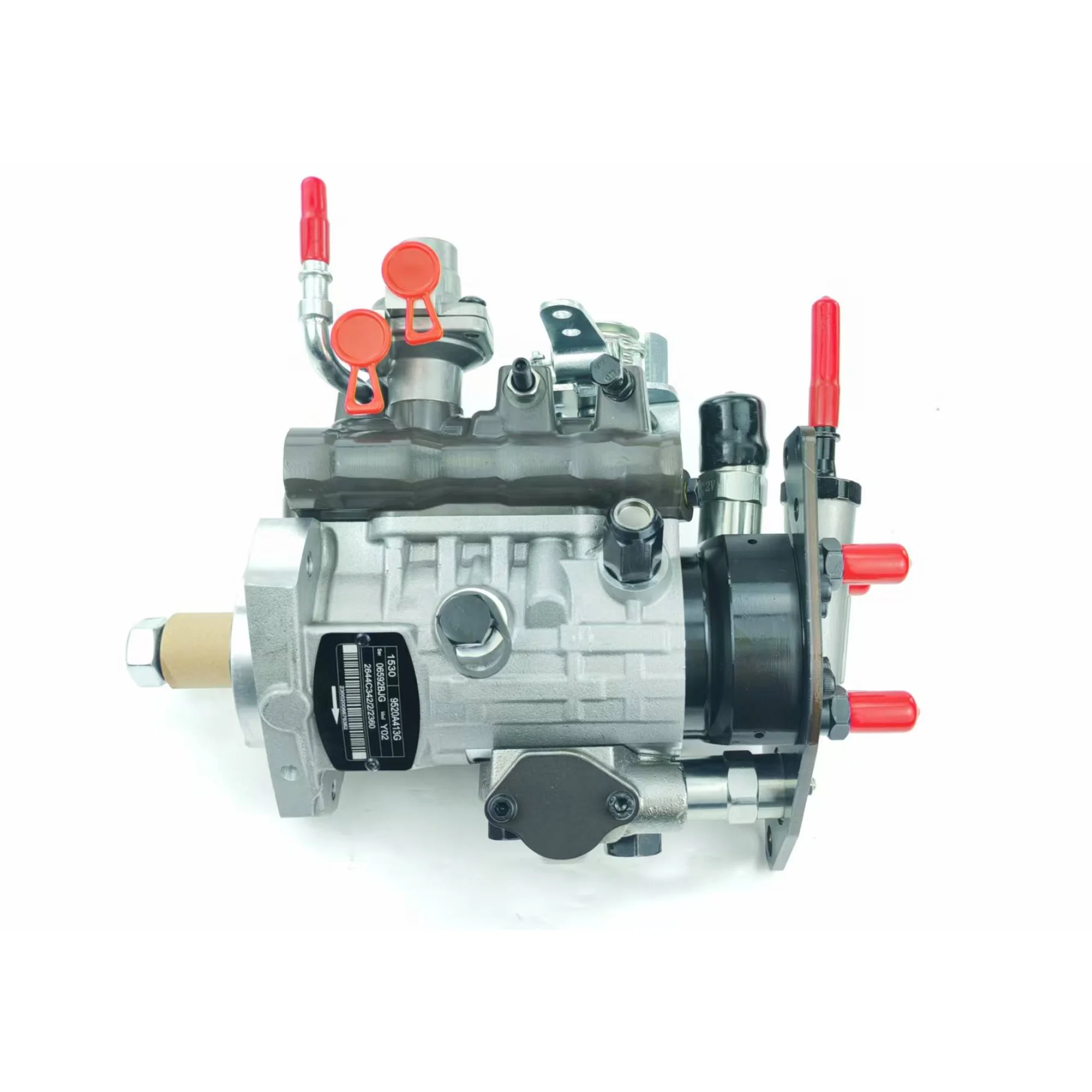 9520A413G 2644C342 For Perkins 1104D‑44T 12V Solenoid Double Pipe，DP310 Fuel Injection Pump
