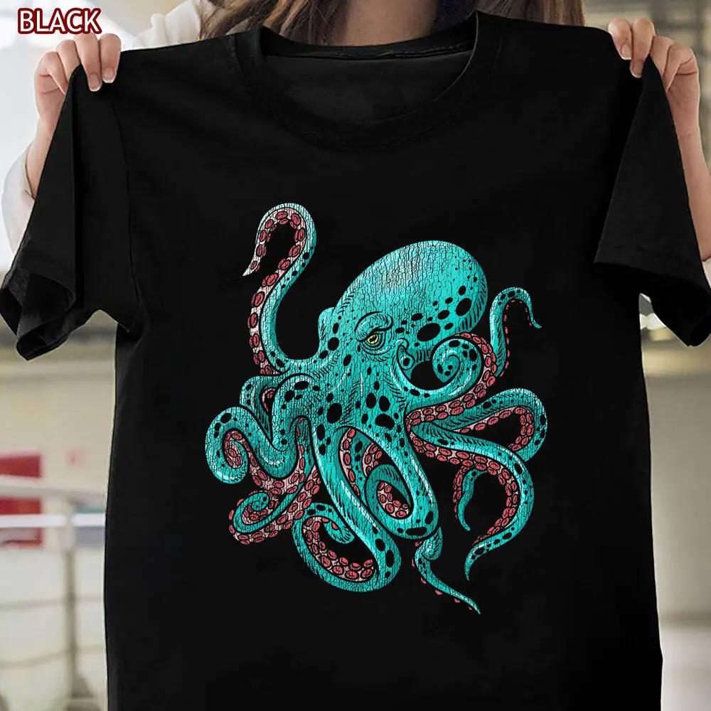 Kraken Octopus Gift T-Shirt, Gift For Men Women, Gift Tee