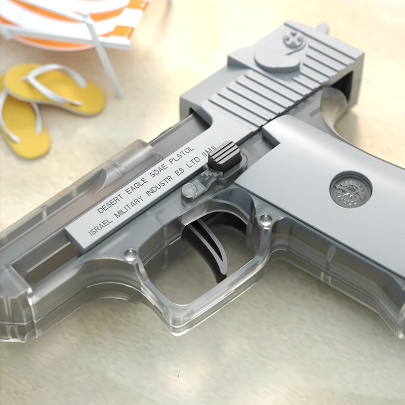 Pistola de água de verão, não elétrica, alta pressão, tiro automático, água, praia, brinquedo, para crianças, meninos, meninas