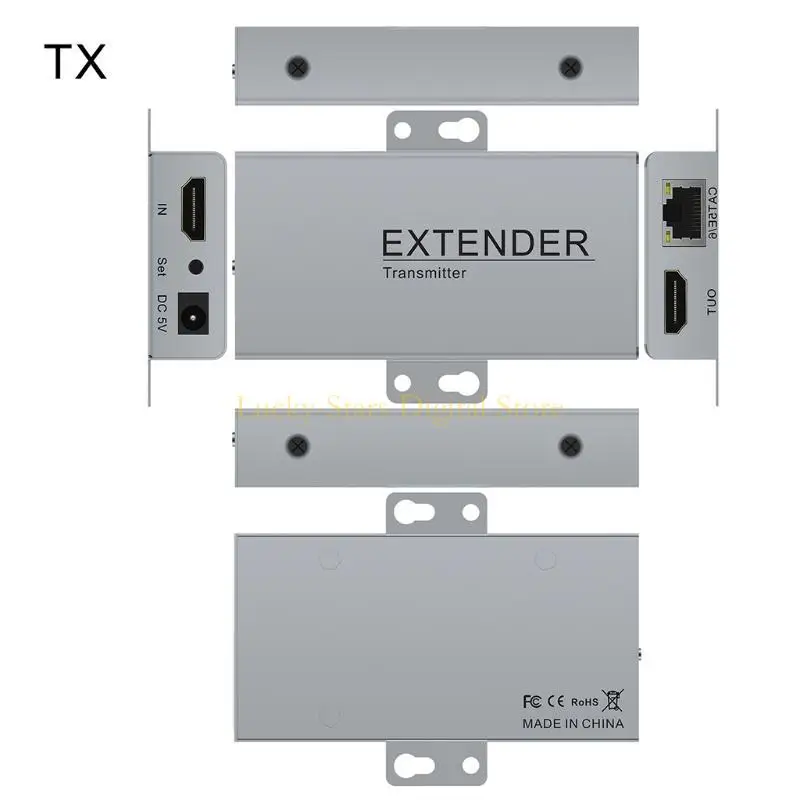

T3EE RJ45 4K HDMI-совместимый передатчик.