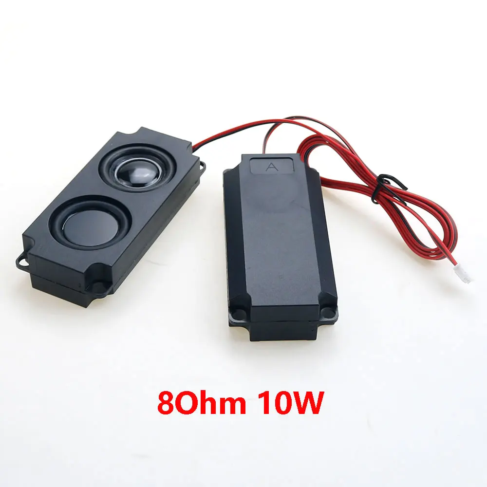 2 pairs 8Ohm 5W 10045 4P 2.0 HiFi System DIY Home Theater LED TV speaker amplifier portable advertising machine speaker