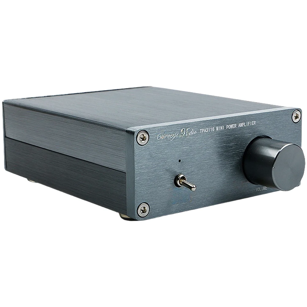 Digital Stereo Power Module 2.0 Channel HiFi Audio Design with 100W Total Output and Aluminum Alloy Construction