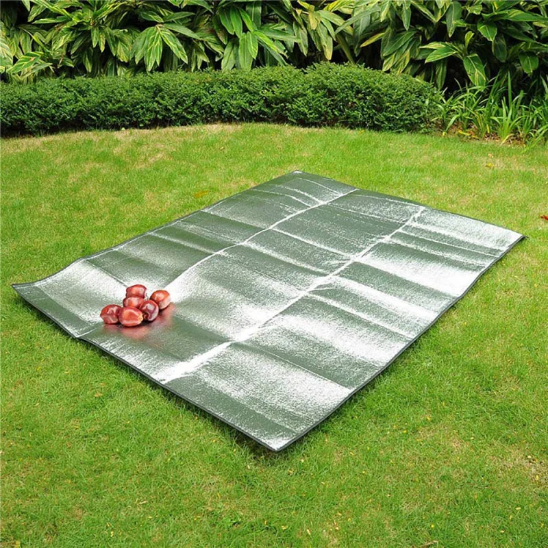 Materassino da campeggio impermeabile Multi dimensioni foglio di alluminio tappetino in schiuma EVA pieghevole da spiaggia coperta da Picnic tenda da esterno materasso per dormire