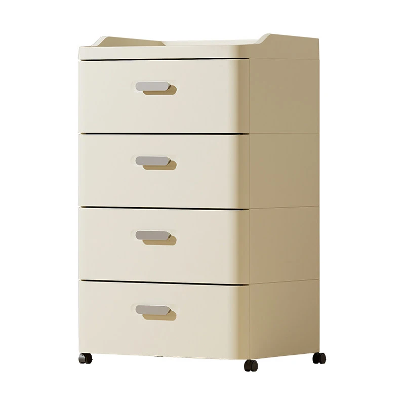 High-quality classic four-layer PP plastic injection molding heavy-duty simple office furniture