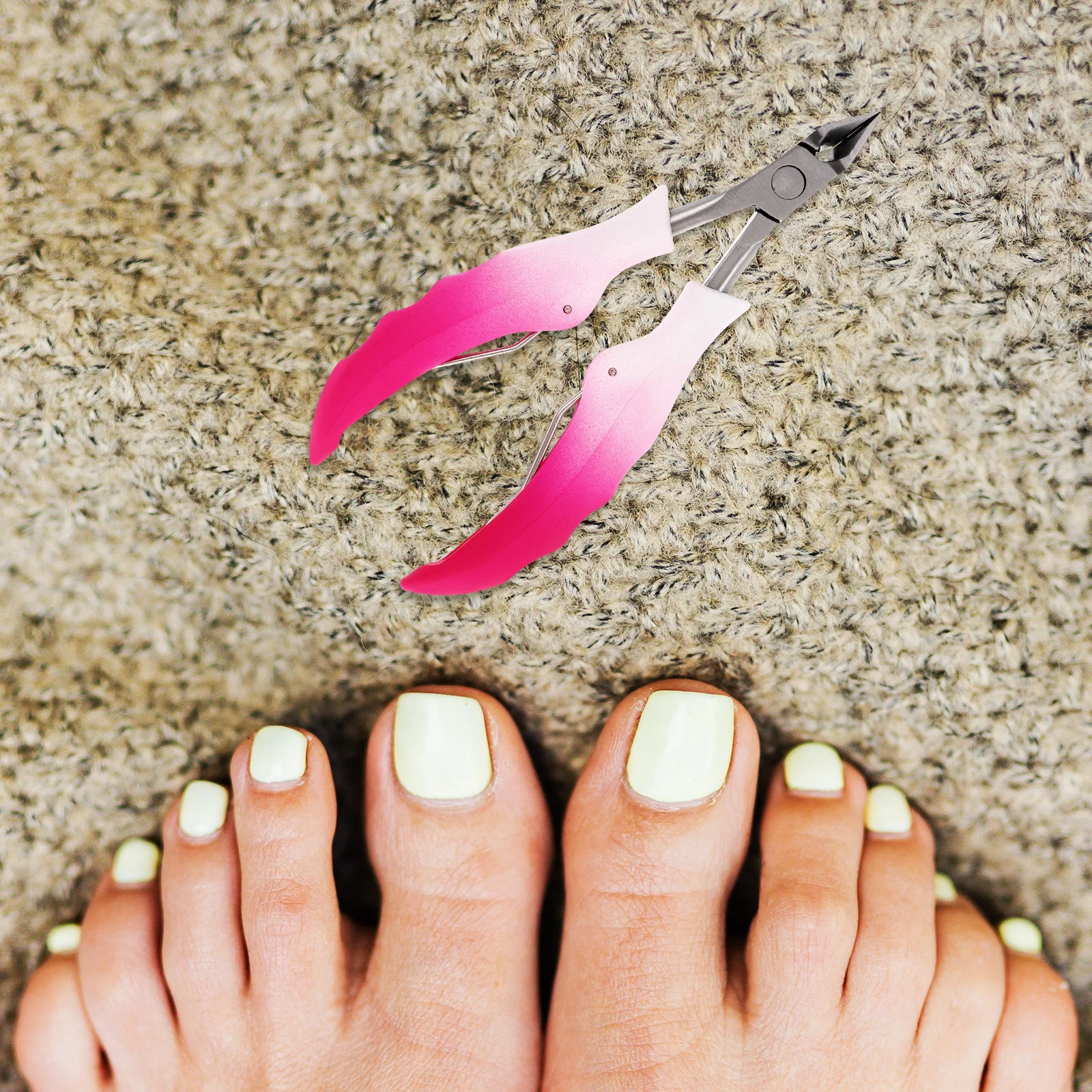 

Stainless Steel Nail Clipper Set Precise Toenail Clipper for Seniors Ergonomic Design Sharp Blades Toenail Tools Exfoliation