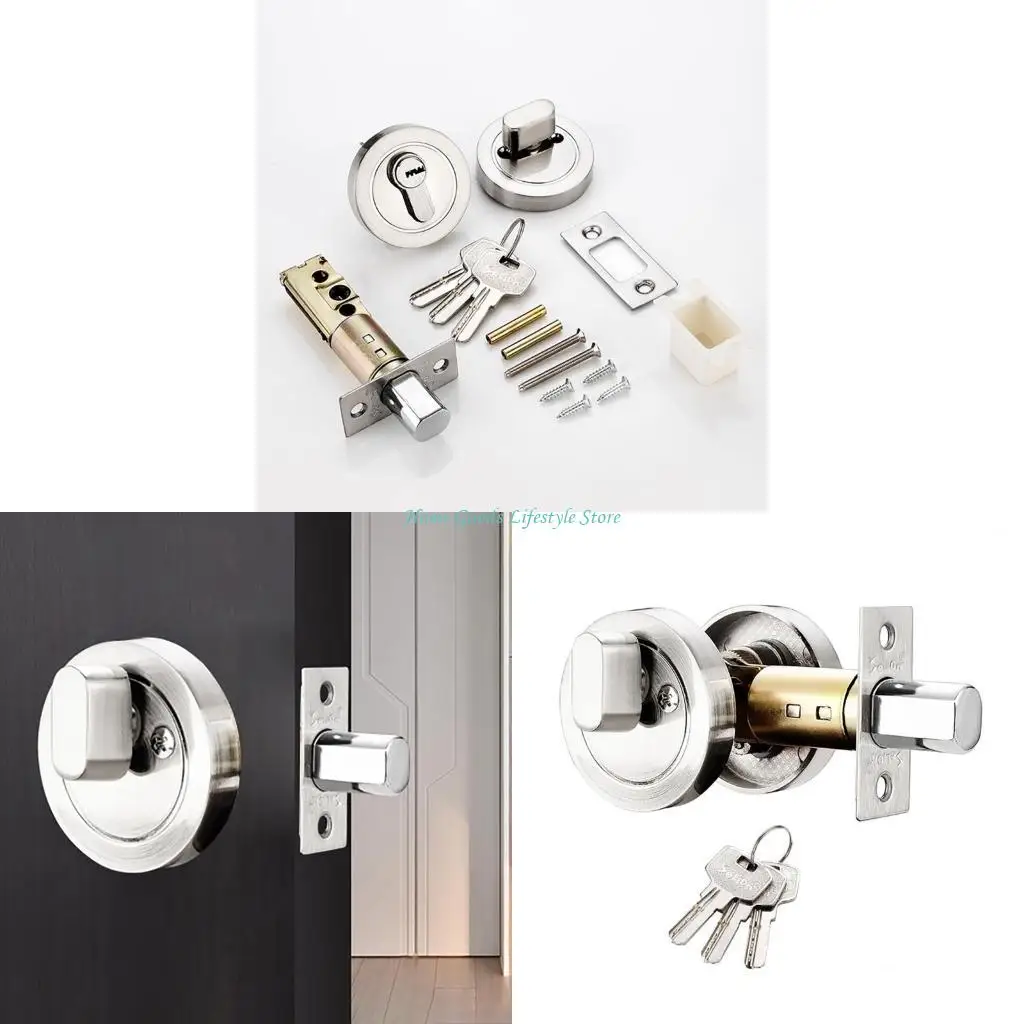 

E74E Multifunction Invisible Door Lock Metal Door Lock for Residential & Commercial Use