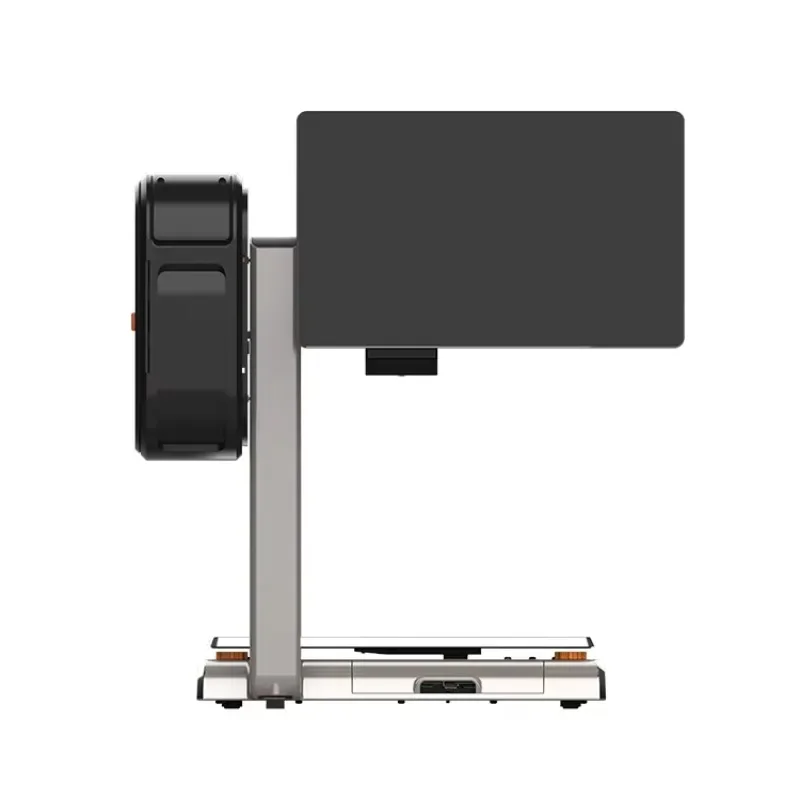 Rongta S2L AI Touch Screen PC Scale with POS Software Stainless Steel Balance for Supermarket Use 0.1g Accuracy Display Type