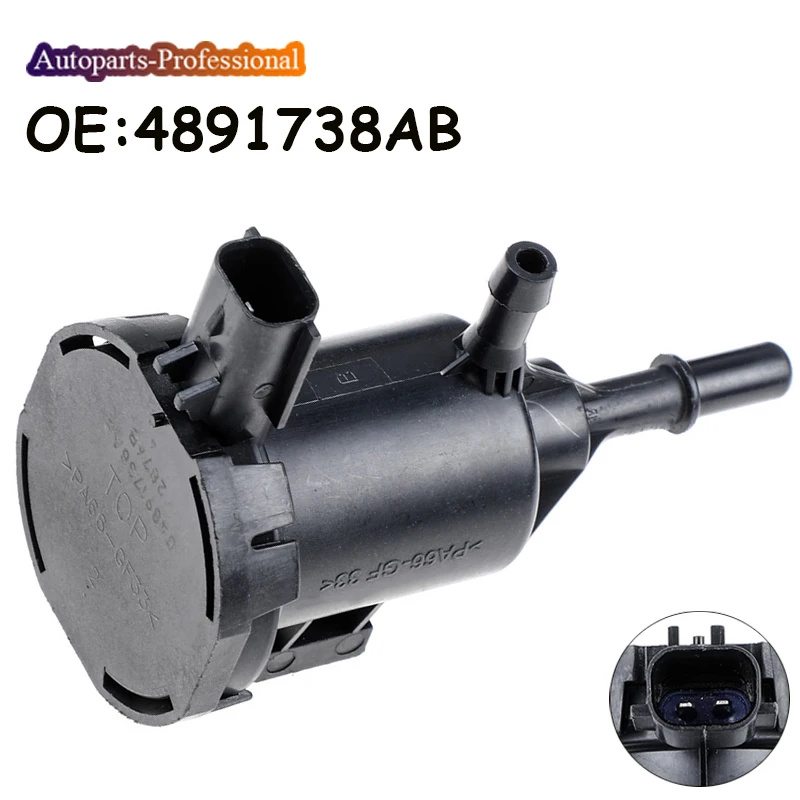 Автомобильный клапан продувки канистры пара 4891738AB 4891738AA 04891738AA подходит для 2011-2015 Dodge Charger MOPAR автозапчасти аксессуары