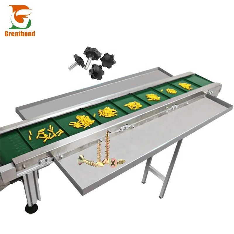 Professional Factory Heat Resistant Rubber Food Electronic Components Cereal Feed Adjustable Speed Horizontal Flat Conveyor Belt