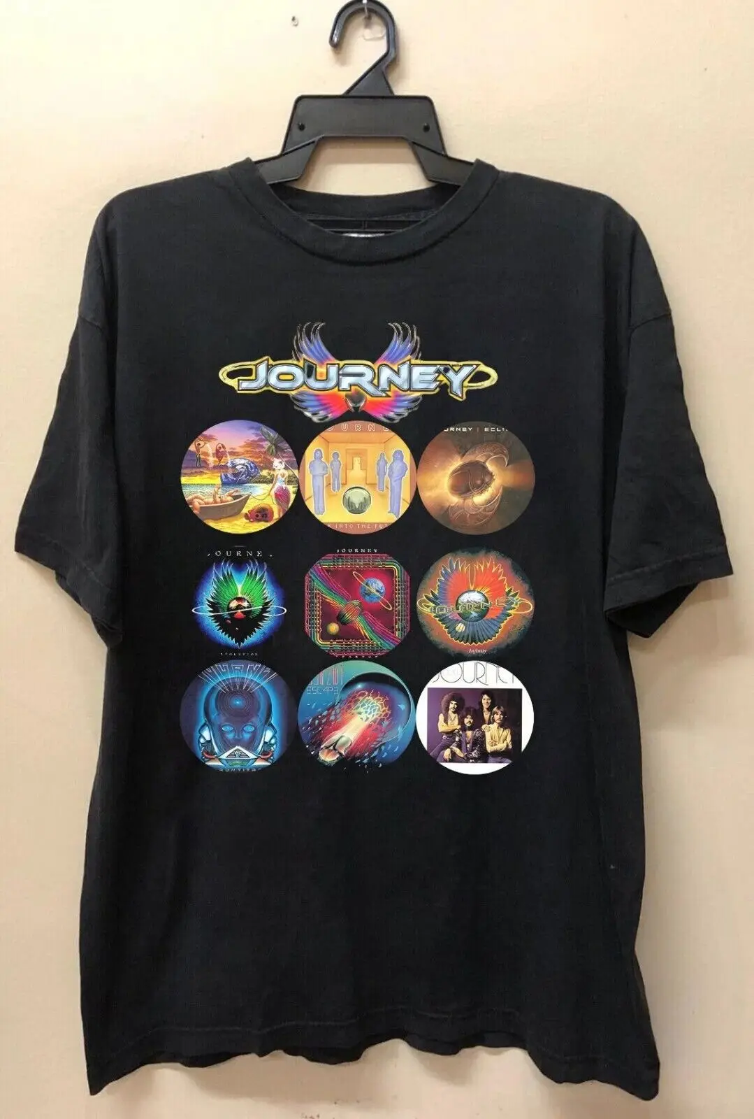 Toto 2024 Concert Journey Tour T-Shirt Gift For Men Women All Album Graphic Retr