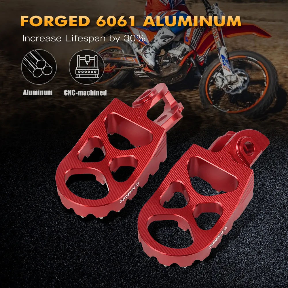 2025 2024 ل بيتا RR 300 RR 250 200 RR 520 480 450 430 400 390 350 2000-2025 دراجة نارية Footpegs مسند القدمين دواسة عدة قبضة قوية #4