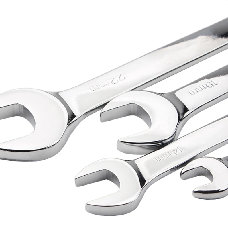 Inbussleutel 5.5-55mm Dubbele Steeksleutel Handje Combo Wrench Set Zeskantmoer Auto Reparatie tool