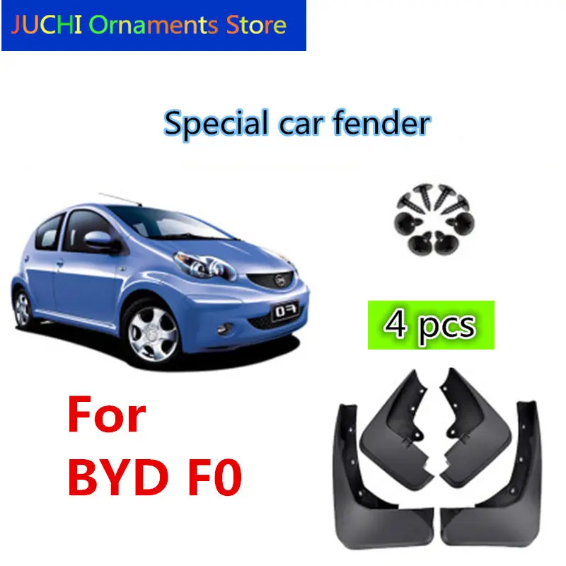 For BYD F0 Car Mudflaps Mud Flaps Splash Guards Mudguards