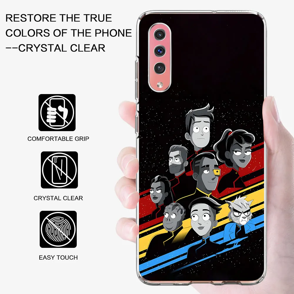 Star Trek Lower Decks Case for Samsung Galaxy A30s A50 A50s A70 A70s A40 A7 A04s A20e A10 A20 A30 A20s A03s Silicone Phone Cover