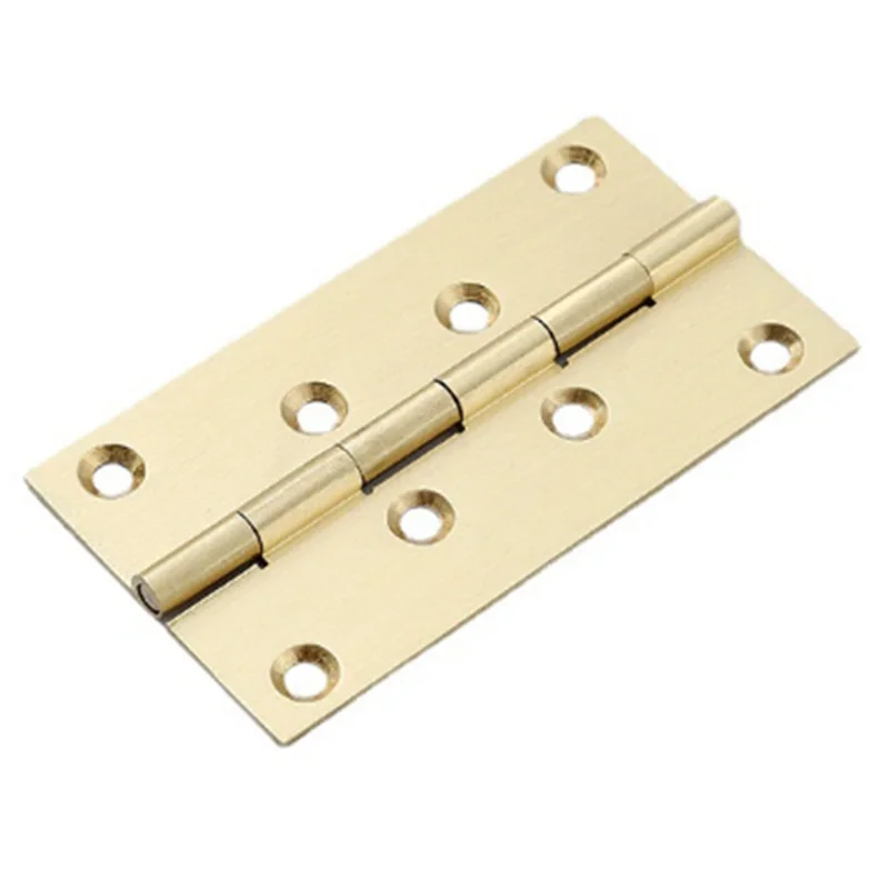 AT19-Koper Messing Geborsteld & Verzegelde Scharnieren 10 Stuks Sieraden Doos Deur Keukenkast Deuren Kleine Doos Prachtig Ontwerp