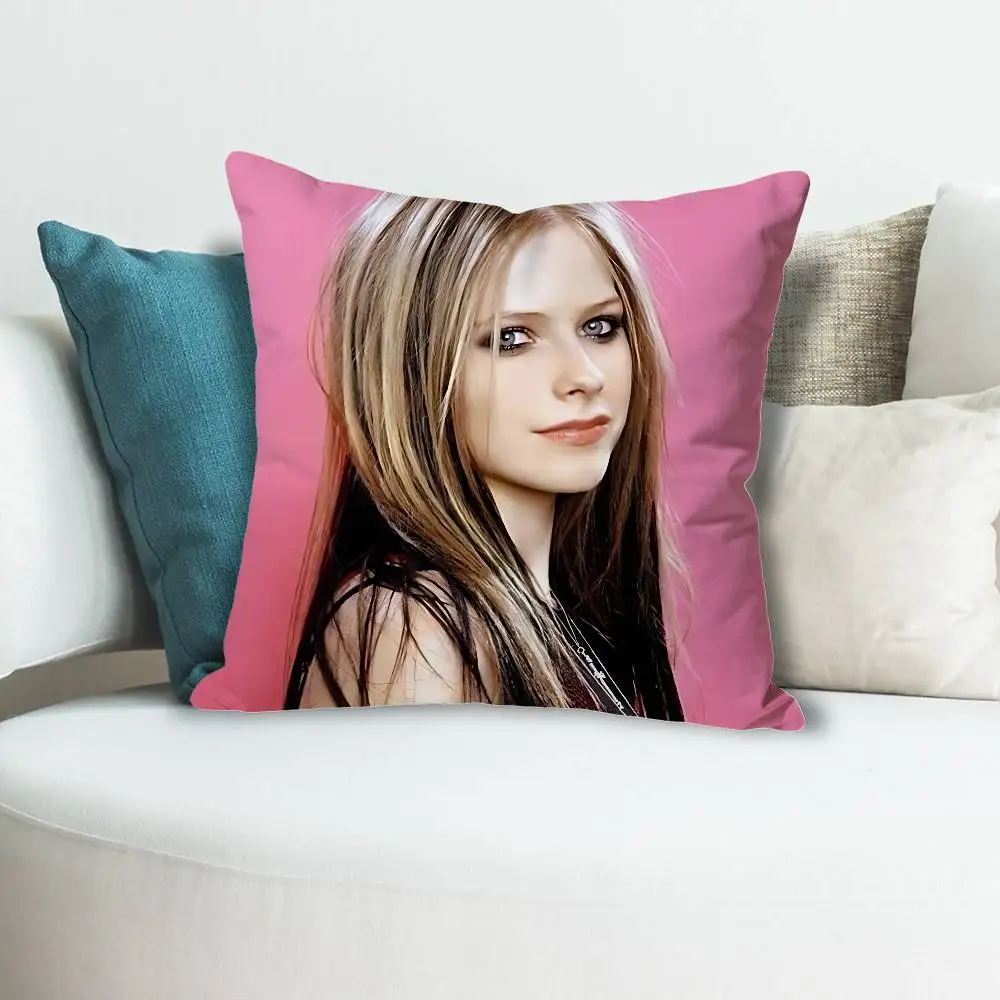 A-Avril L-Lavigne Ironic Various Sizes Square Pillow Case For Car Home Bedchamber Decor Custom Valentine gift