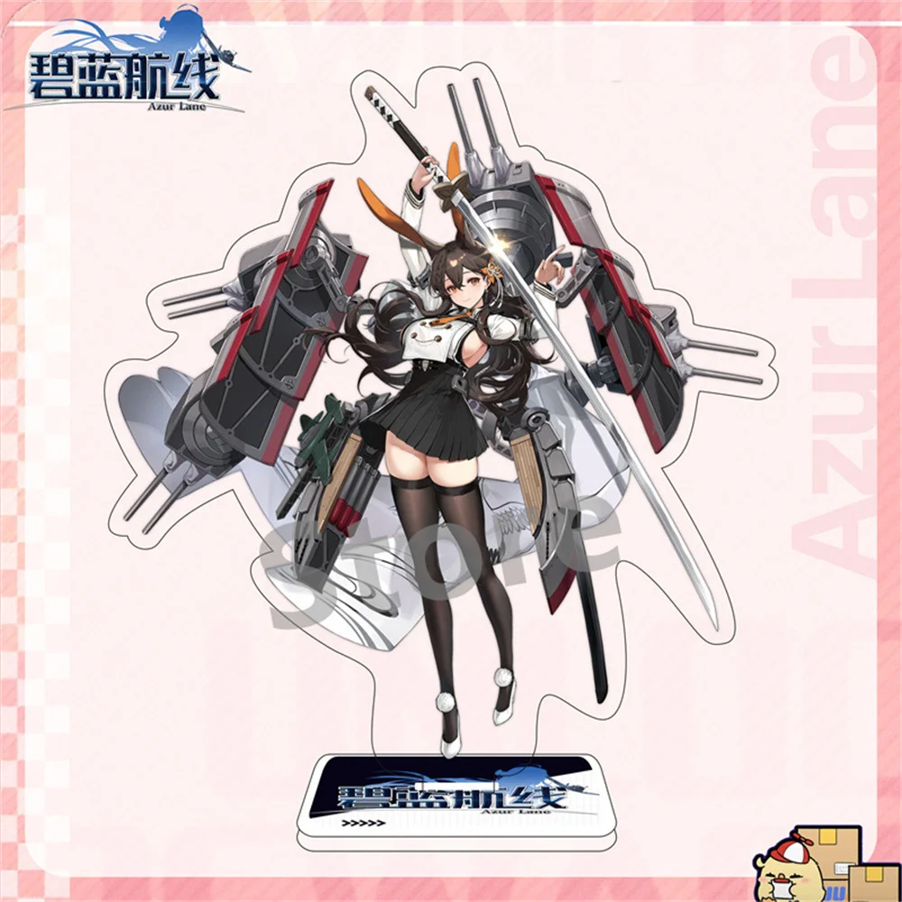 Game Charm version Azur Lane Acrylic Stand Model Cosplay Characters Ornament Accessories Goods Collection Gifts 15cm