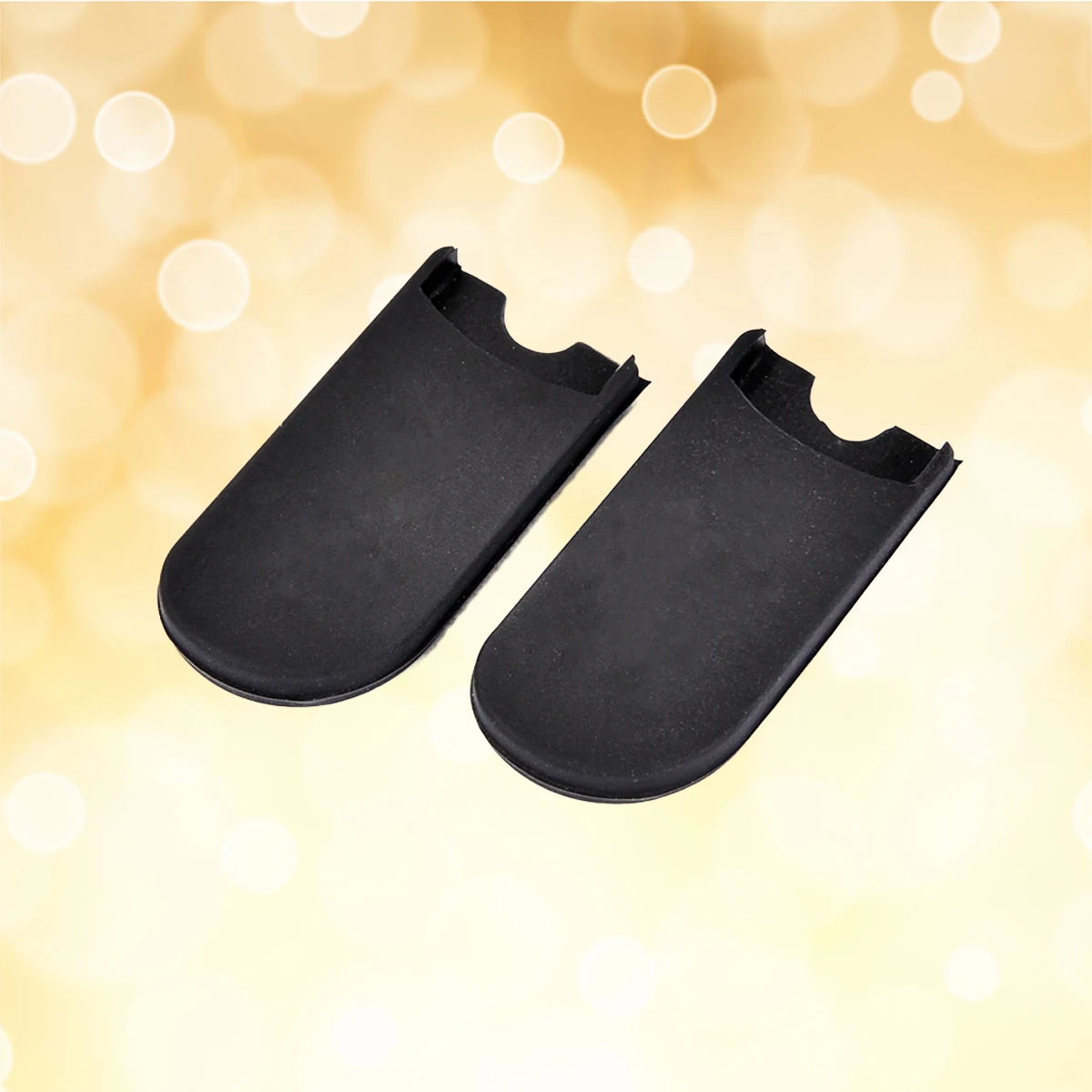 

2Pcs Comfortable Touch Rubber Saxophone Thumb Rest Cushion Pad Ideal Replacement Part for Most Sax Pads Clarinet Thumb Rest