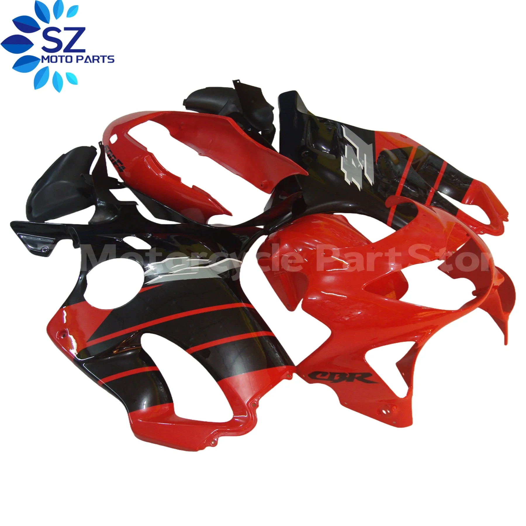 

ABS plastic Injection motorcycle fairing kits fit for HONDA 1999 CBR600 F4 2000 CBR600F4 99 00 CBR600F fairings set