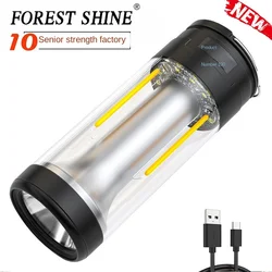 Lantern Three-in-One Magnetic Waterproof Portable Hook Led Large Floodlight Long Endurance Camping Lamp