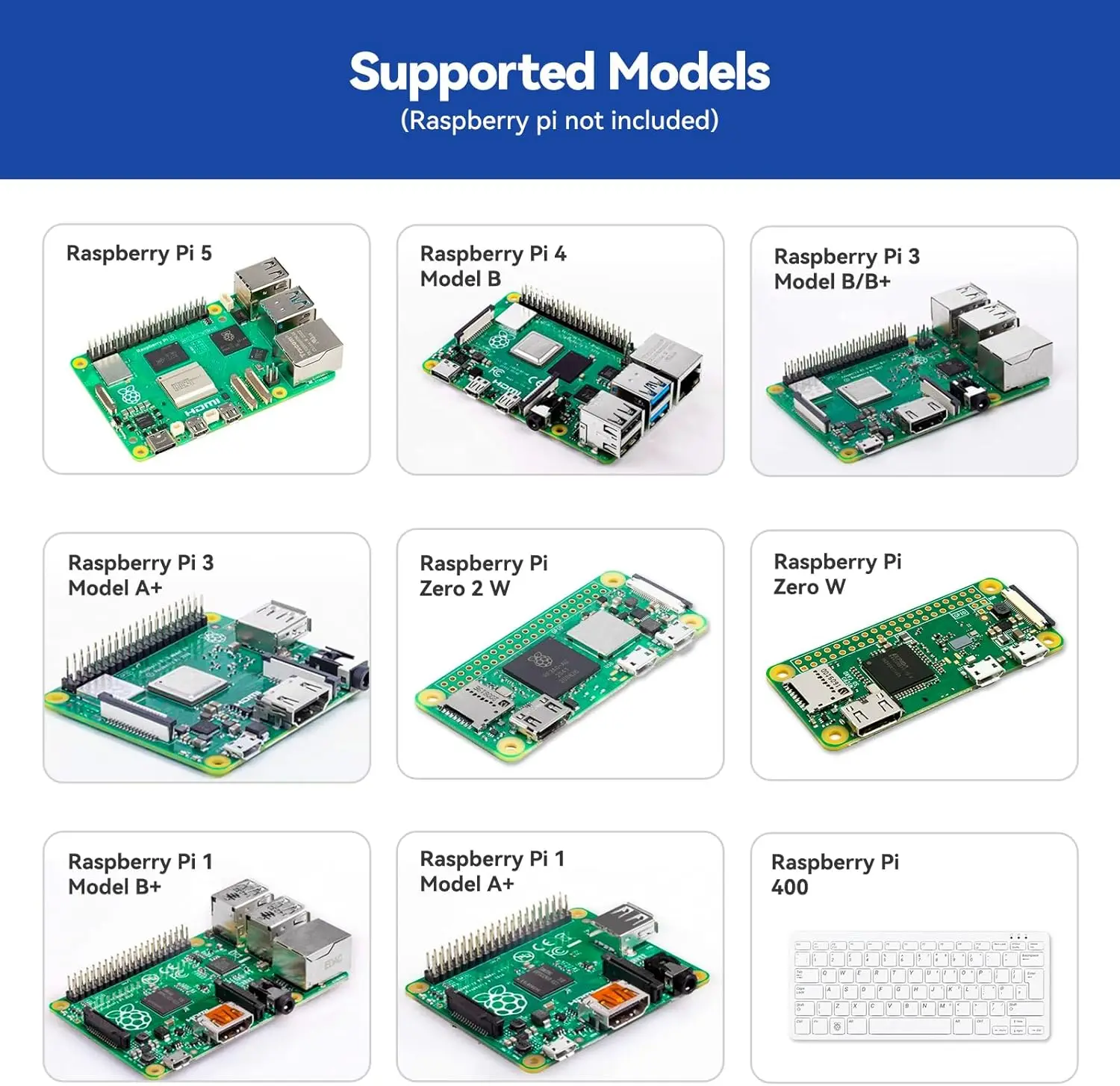 Стартовый комплект SunFounder для Raspberry Pi 5 4B 3B B+ 400, Python C Java Scratch Node.js, видеокурсы (Raspberry Pi НЕ входит в комплект)