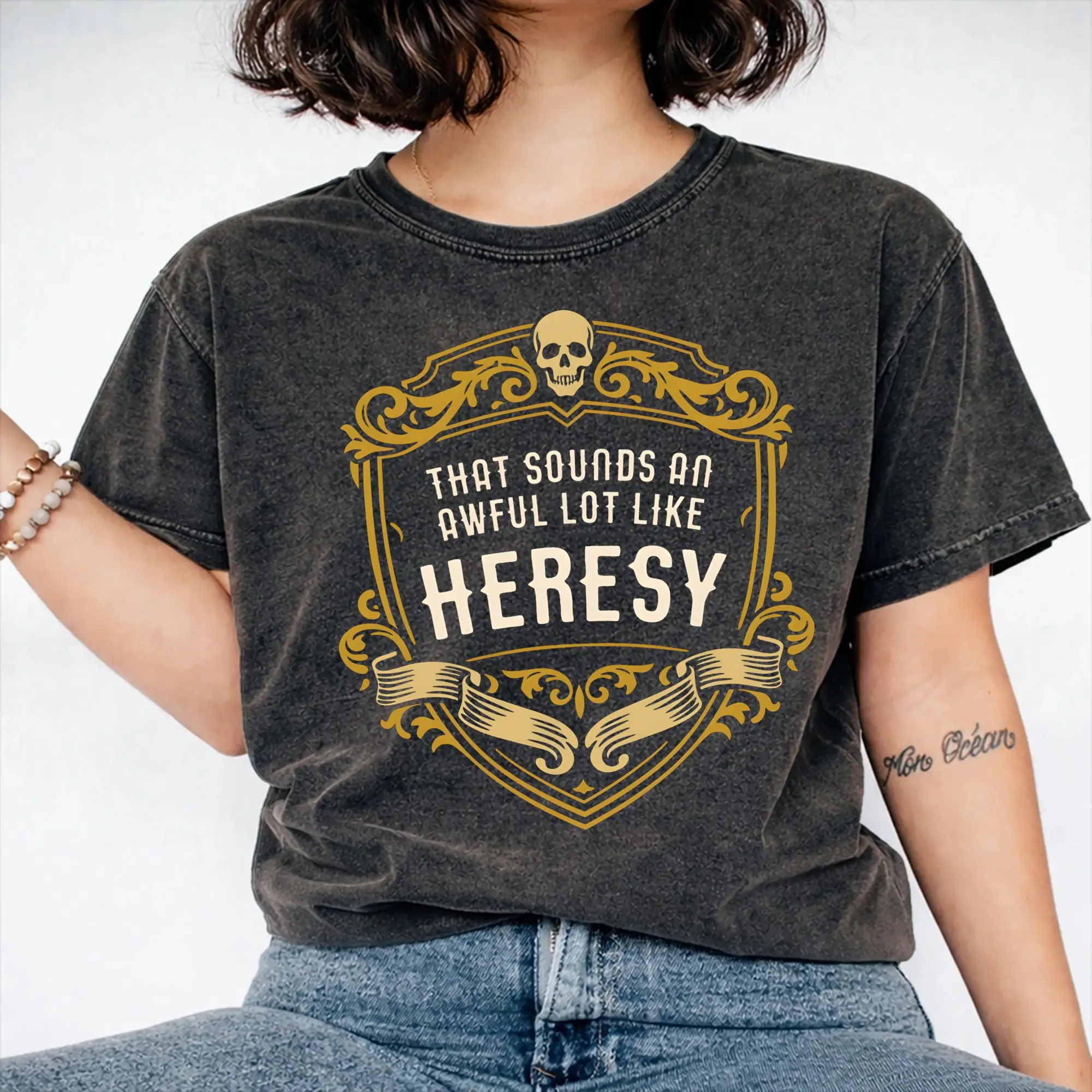 Harajuku Washed Shirt  Astra Militarum Accessories Novelty T Shirt Oversize  Streetwear Cotton Printed Tee Shirt