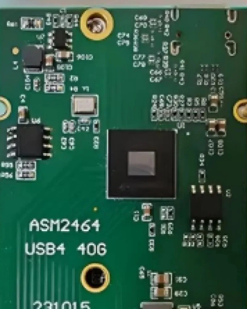 ASM2464PD USB4 to PCIe Bridge 40Gbps Thunderbolt 3/4 eGPU Sound Card Capture Card DMA Data Transfer Adapter