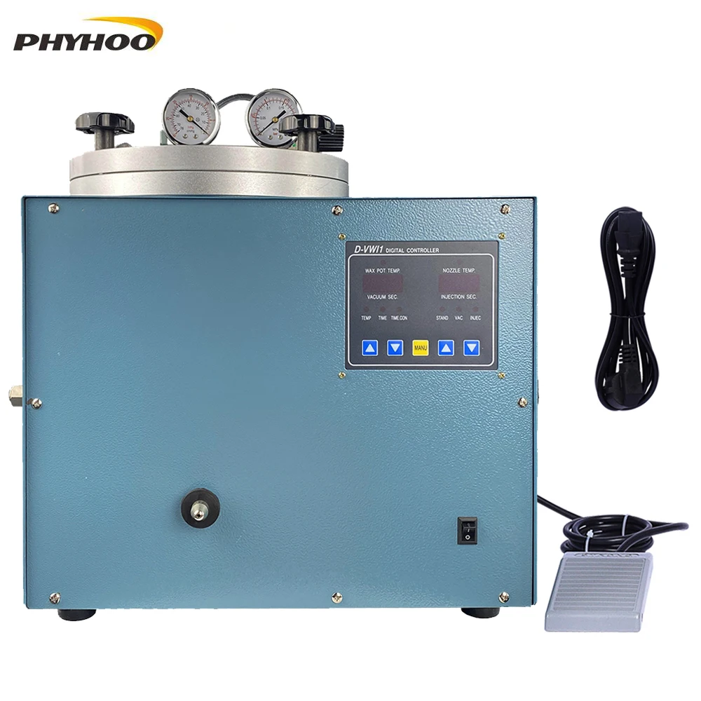 

Цифровая вакуумная машина для литья воска 3 кг, автоматический инжектор для ювелирного воска, оборудование для литья для точного изготовления восковых форм