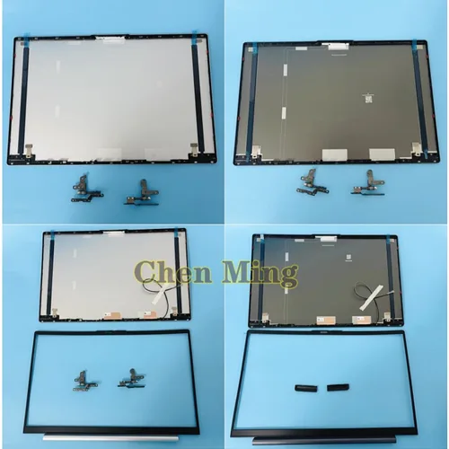 Imagen 1 del producto Nuevo para lenovo Ideapad 5 15IIL05 15ITL05 15ARE05 15ALC05 2020 2021 LCD cubierta trasera tapa de pantalla bisagras de bisel frontal 15,6 pulgadas