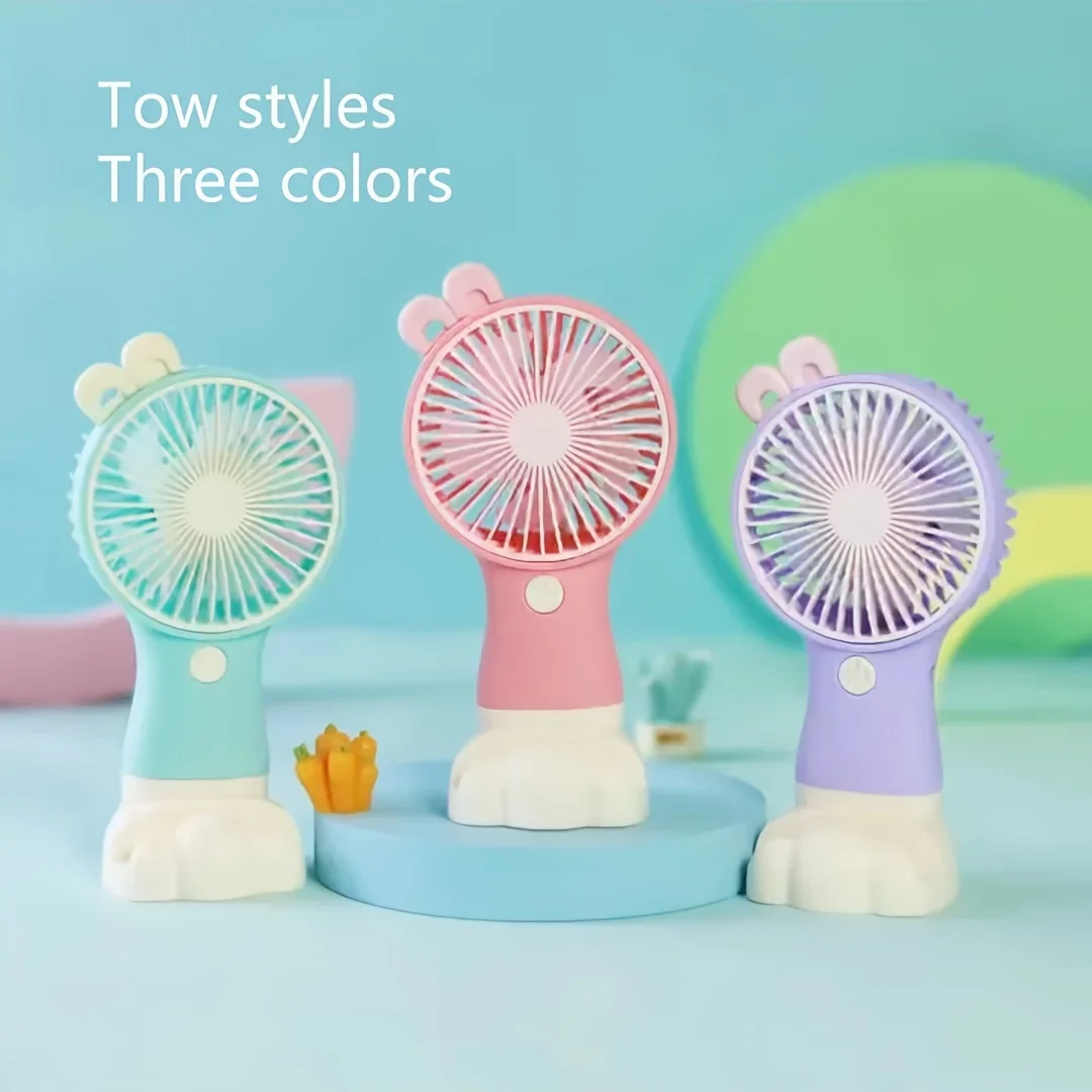 携帯電話ホルダー付きポータブル小型扇風機 USB 充電ハンドヘルドファンデスク男性と女性のオフィスに最適屋外かわいい扇風機