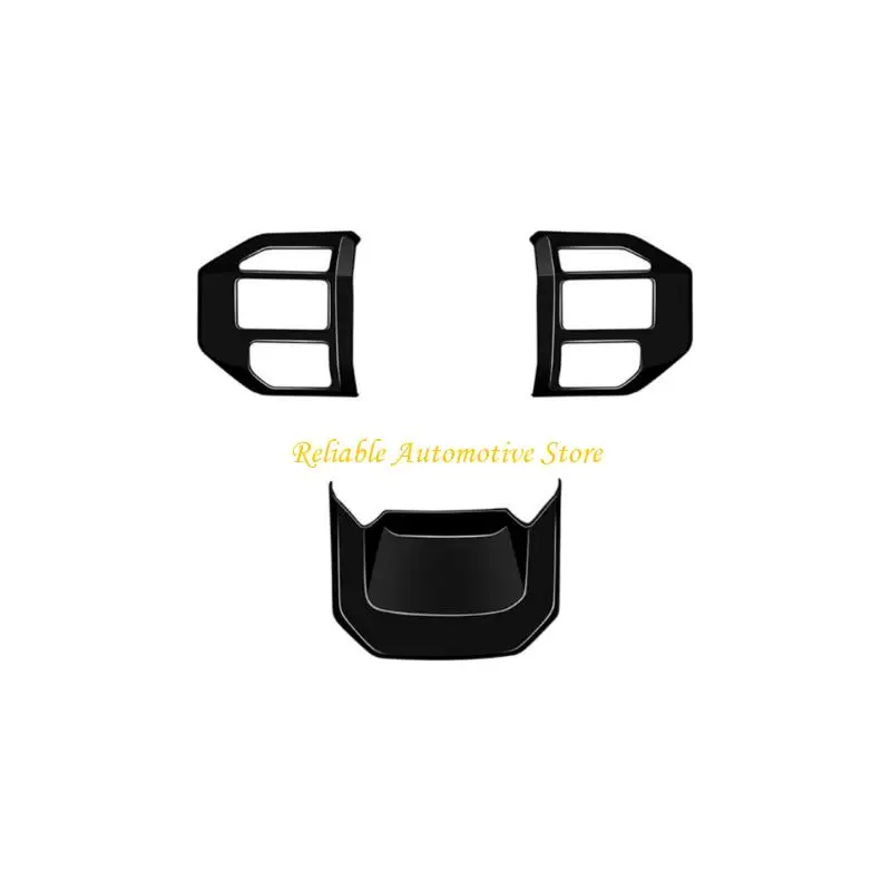 M68B Driver Steering Wheel Interior Trim with 3 Matching ABS Panels
