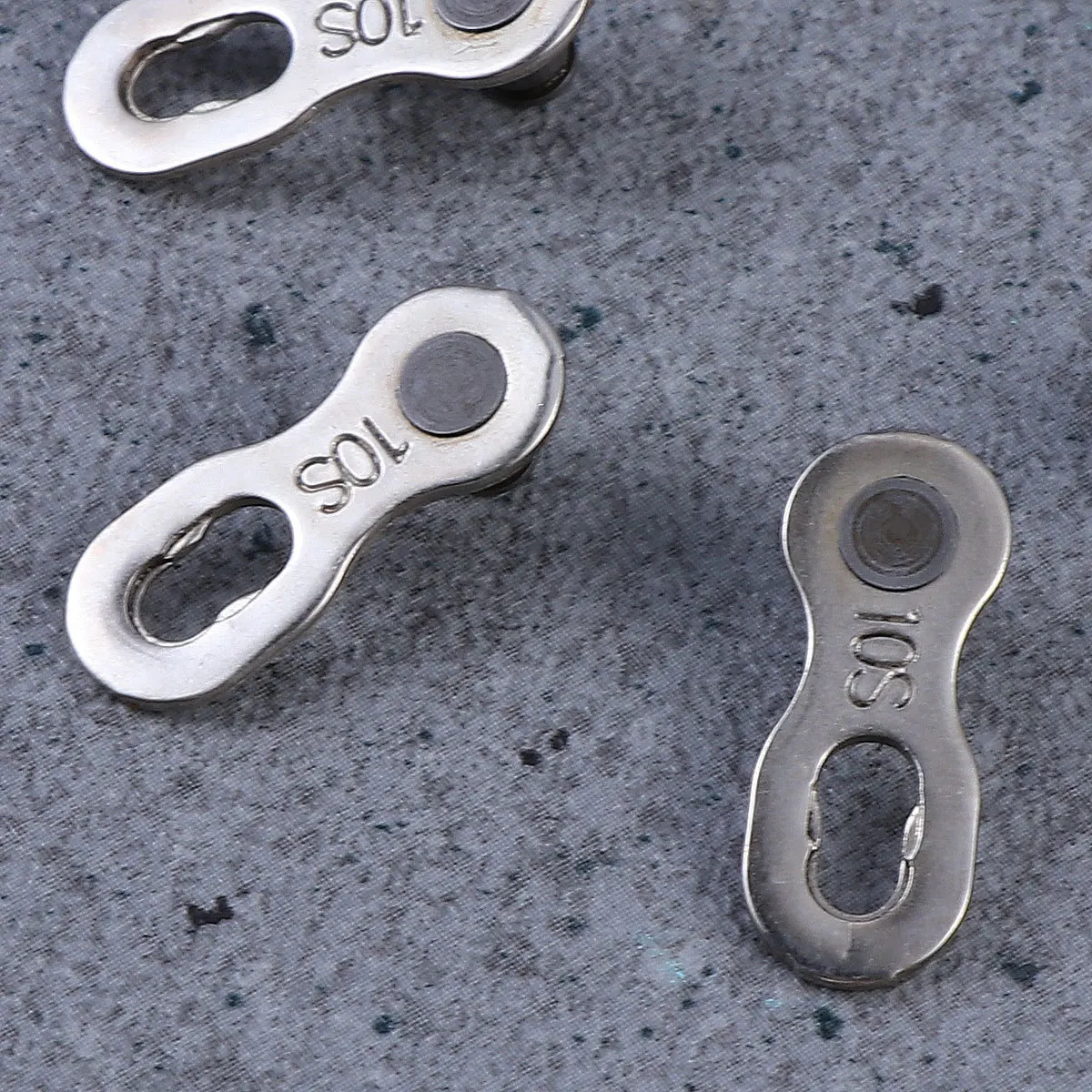 3Pairs 10 Speeds Bike Chain Links Stainless Steel Quick Joining No Tools Needed for Maintenance Trail Road Use