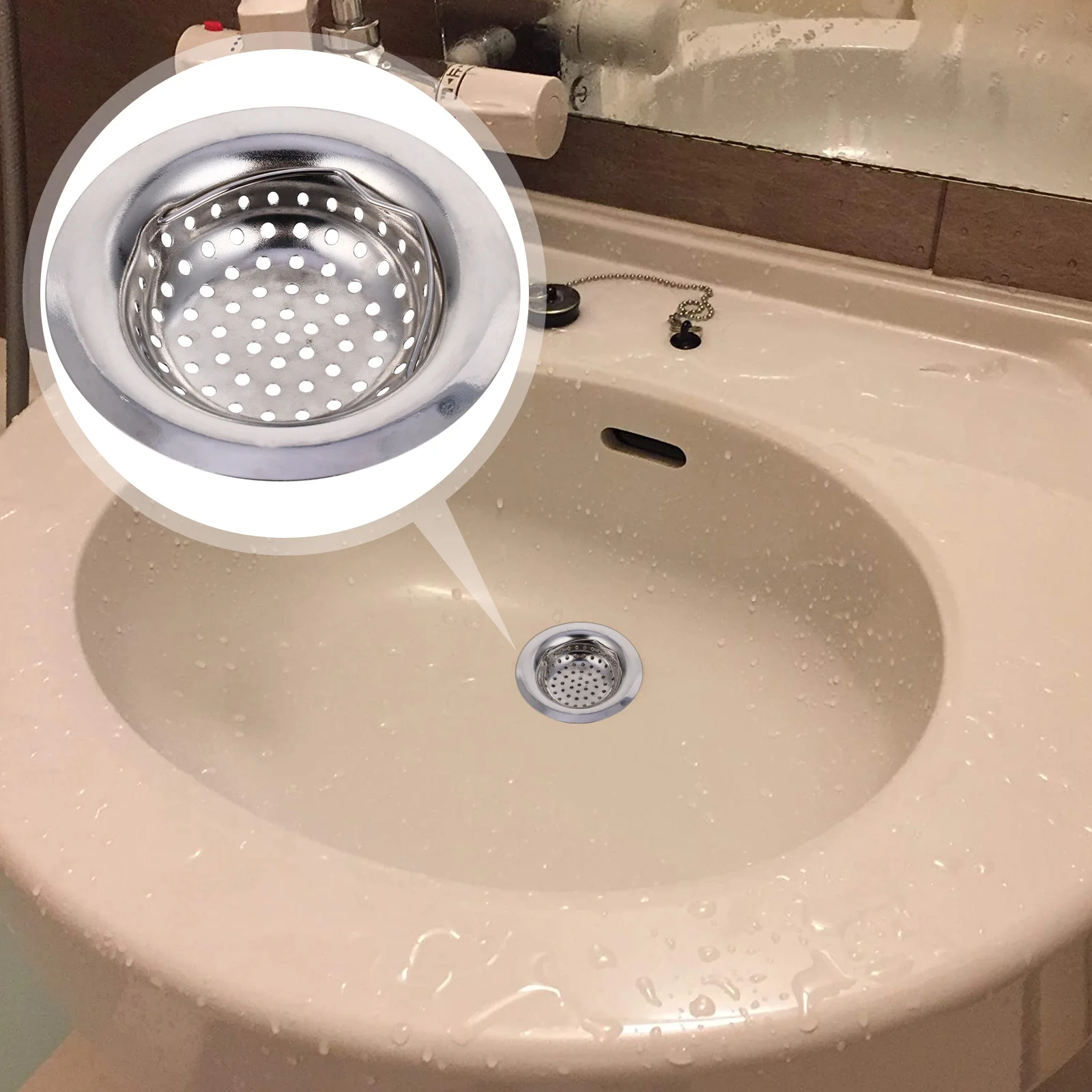 

3 шт. фильтры для раковины премиум-класса из нержавеющей стали для кухни, ванной комнаты, сливная корзина для ванны, фильтры для волос, ловушки для мусора