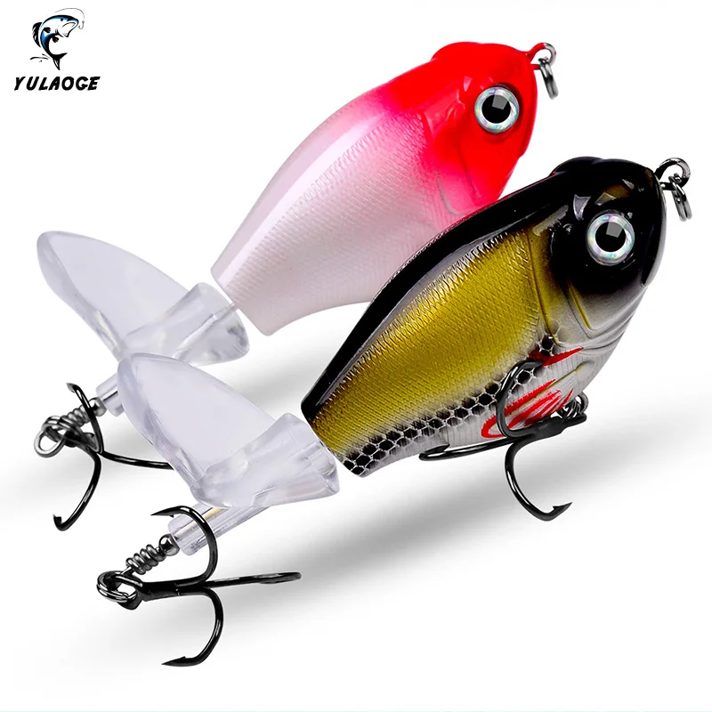 

1PCS Hard bait fishing lure Floating Will spin fat bait Artificial vibration bait leurre de peche Fishing tackle11.5G16G Fishing