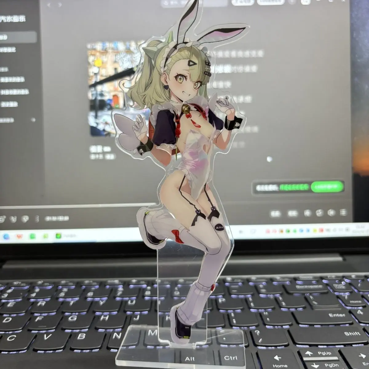 Anime Zenless Zone Zero Angels of Delusion Sunna Nangong Yu  Acrylic Stand Model Plate Game Figure Souvenir Gift Desk Decor view 3