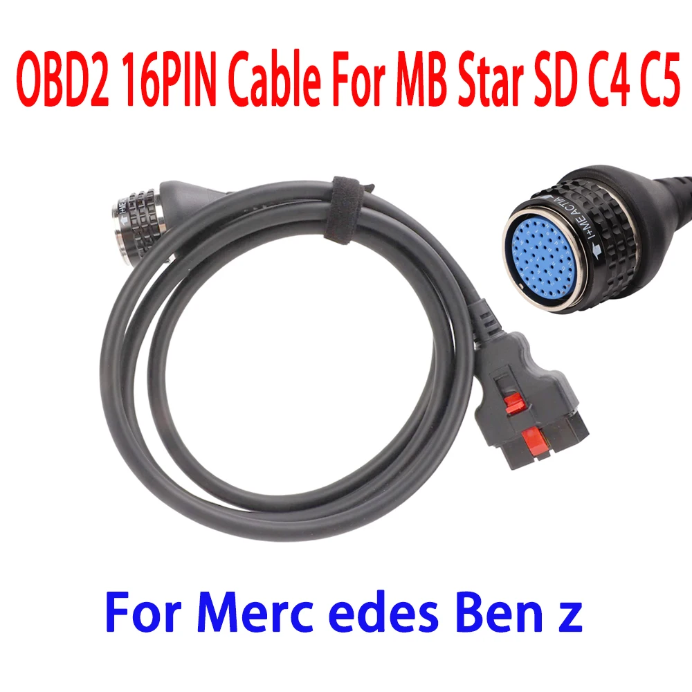 

OBD2 16PIN Cable For MB Star SD C4 C5 main testing Cable Scanner Adapter for benz SD Connect Compact4 Car Obd 2 Diagnostic Tools