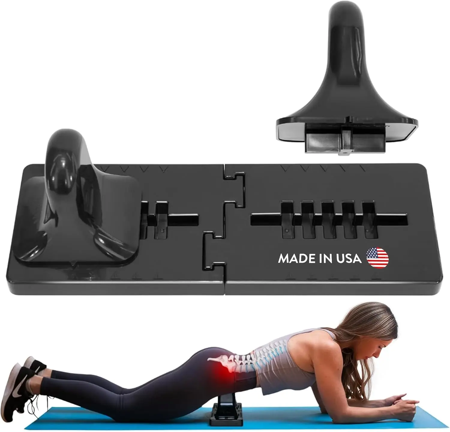 

Precision Psoas Muscle Release Tool for Hip Flexor, Back, Hamstring, Glute Pain - Deep Tissue & Trigger Point Relief