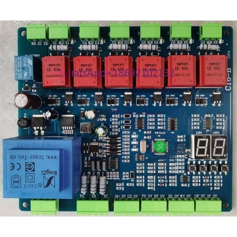Three-phase Silicon Controlled Phase Shift Trigger Board Thyristor Trigger Rectifier Cabinet Control Board CNC Board