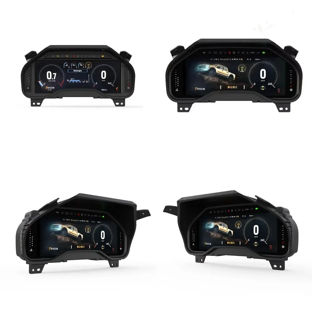 

Carcluster Lcd Digital Dashboard Cluster Dashboard for F150 2014-2019 Virtual Instrument Panel Cockpit