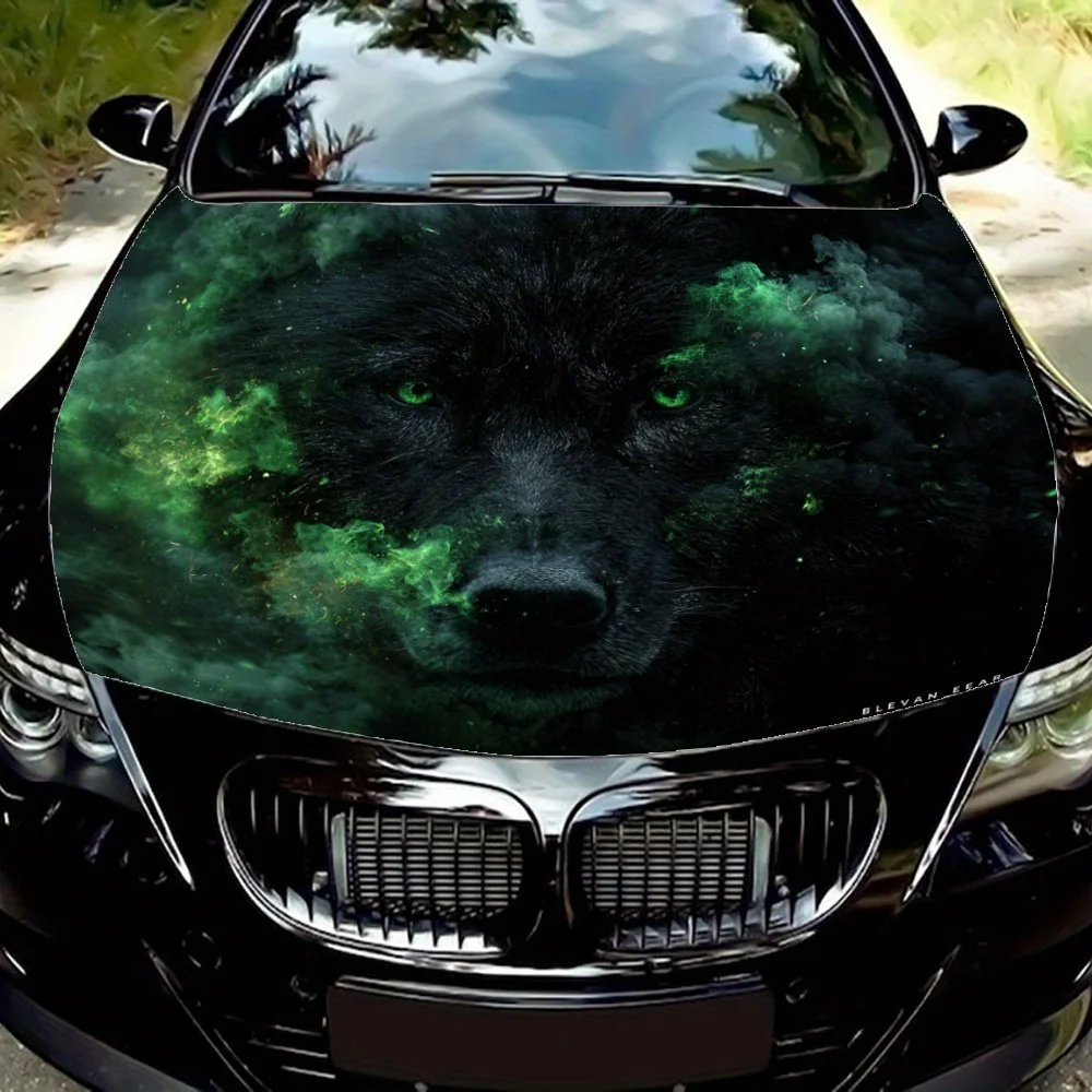 

Viking Wolf Car Vinyl Wrap - Premium PVC Scratch & Wear Resistant Waterproof UV Protection, Easy Install Vinyl Sticker For Truck