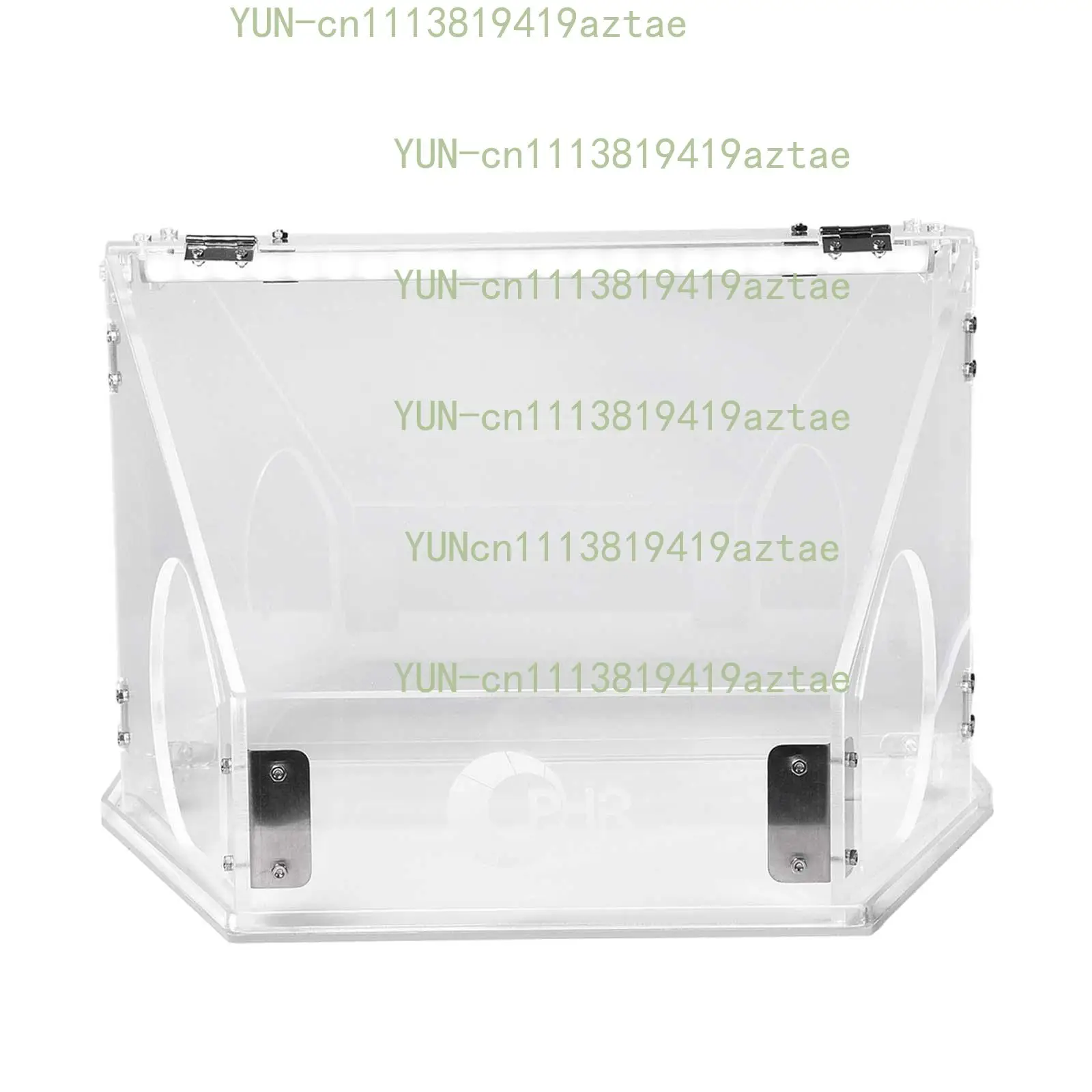 For Sanding and Crafting Projects Engraving Case  MG024UP Enclosed Grinding Dust Box LED Illuminated Plastic Polishing Work Box