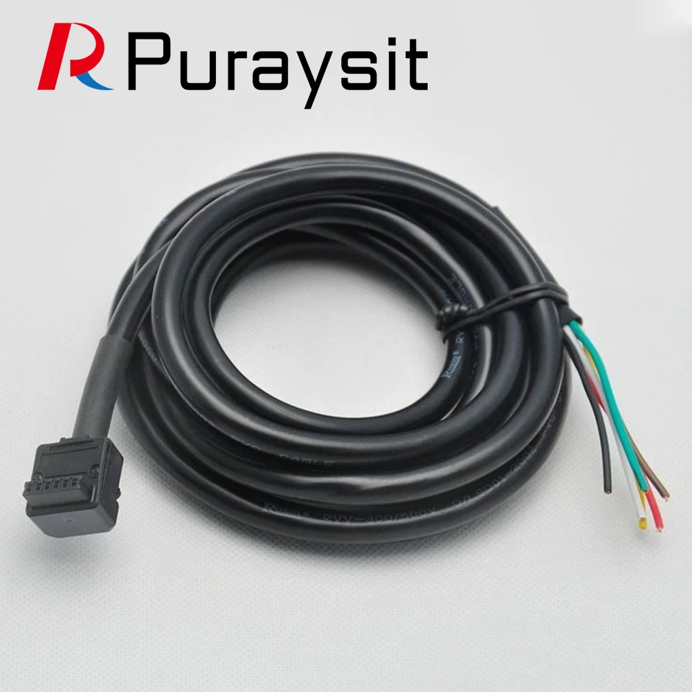 Puraysit  Servo Motor Power Cable JZSP-CSM32-03-E JZSP-CSM32-05-E JZSP-CSM32-10-E for Yaskawa