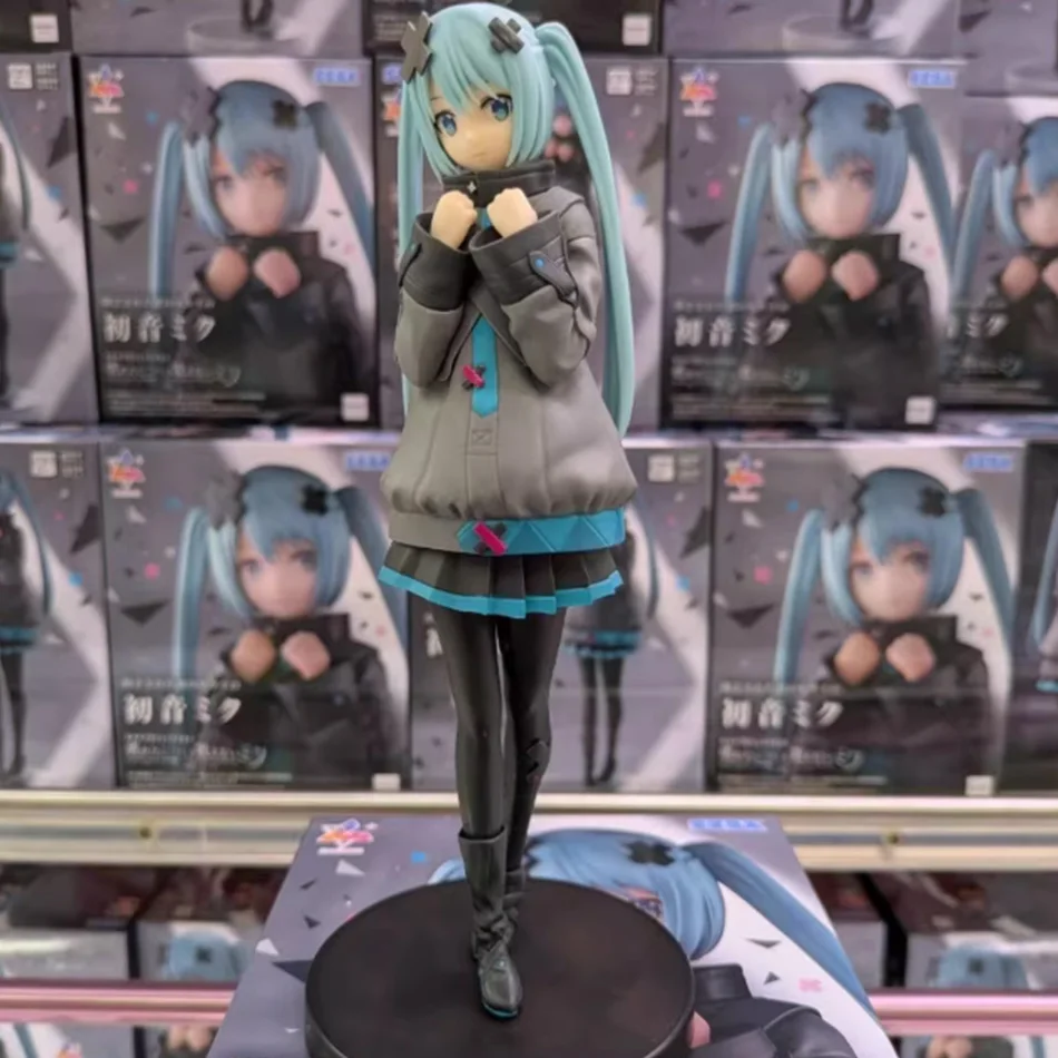 New In Stock Hatsune Miku In A World With Closed Windows Collectible Anime Action Kwaii Miku Figures Model Toys Christmas Gifts - view 4