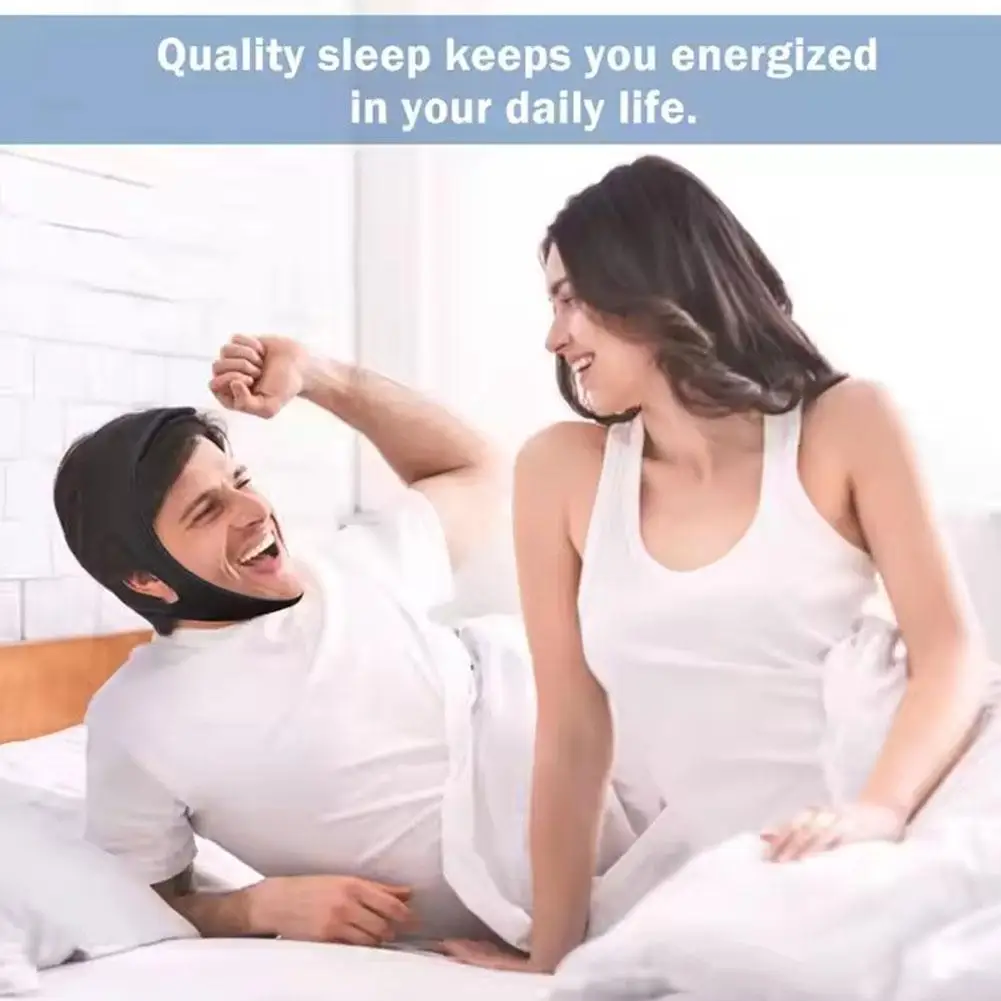

Triangular Anti-Snoring Belt, Anti-Snoring Chin Strap, Breathable Device, Anti-Snoring Improve Sleep Adjustable Quality And Q6D0