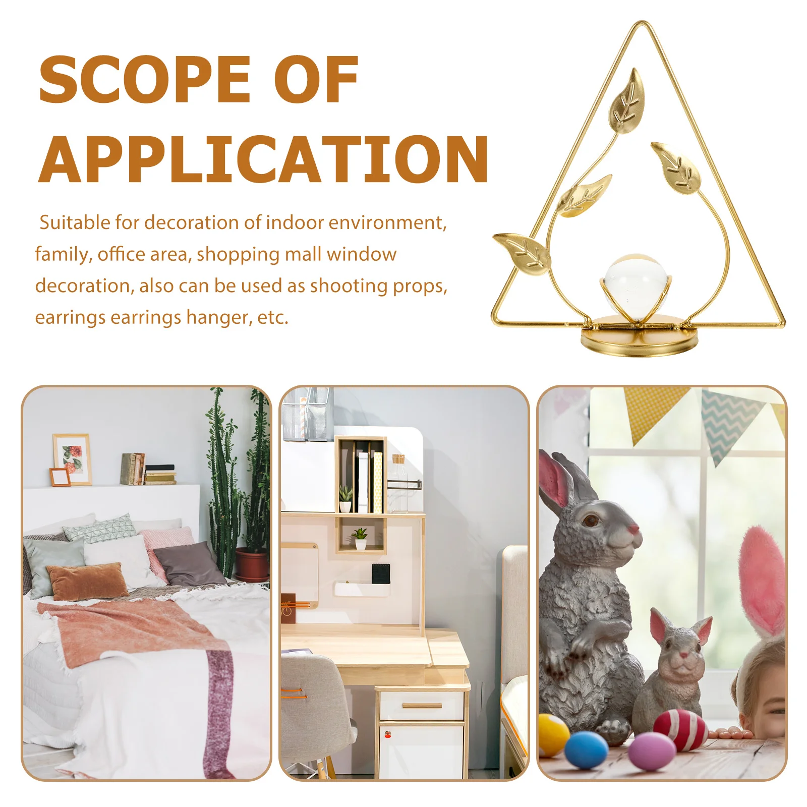 

Golden Leaves Decoration Elegant Metal Leaf Sculpture for Home Decor Long-Lasting Shiny Surface Rustic Ornament