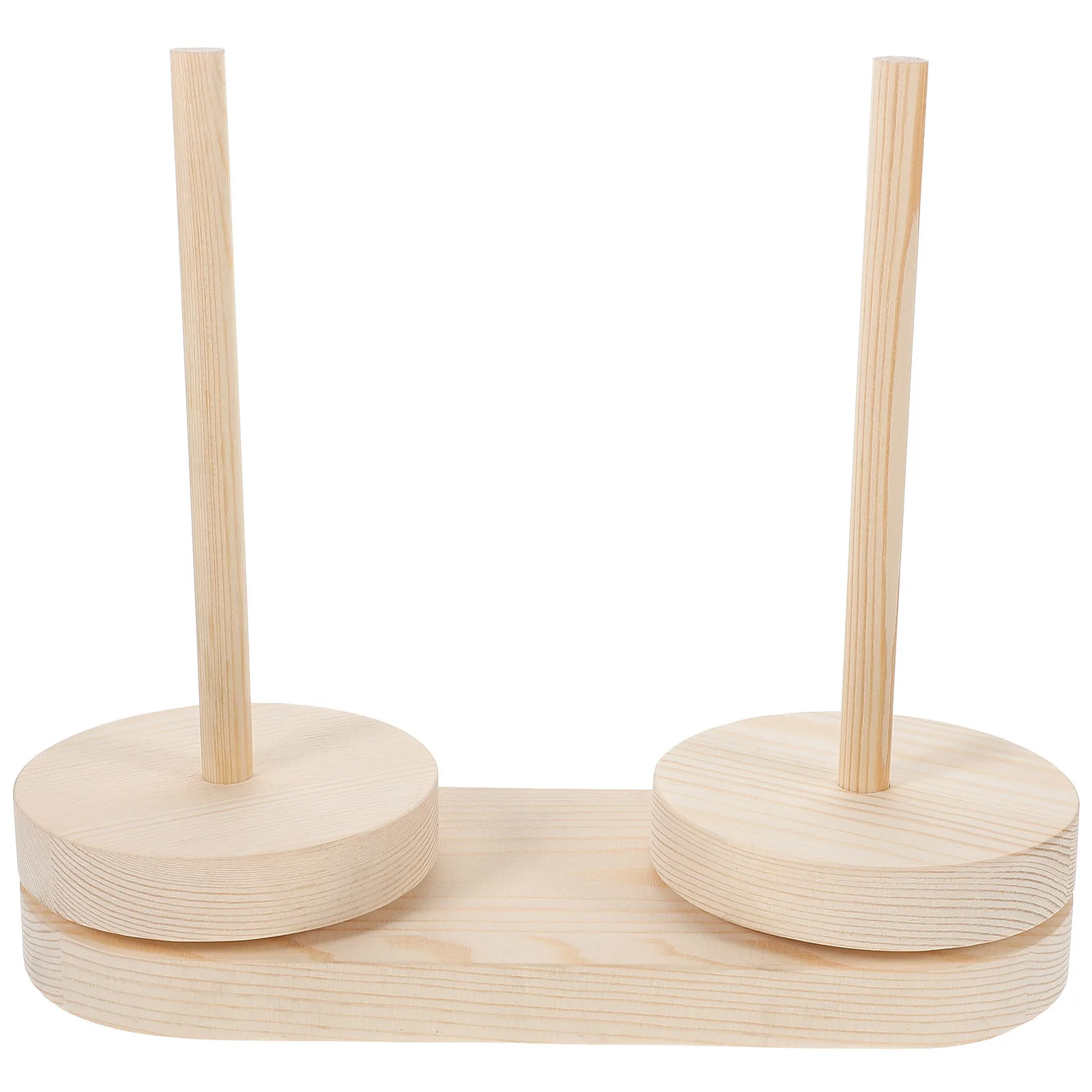 

1Pcs Rotatable Wooden Thread Holder Yarn Ball Rack Sewing Thread Organizer Yarn Storage Stand for DIY Embroidery Knitting