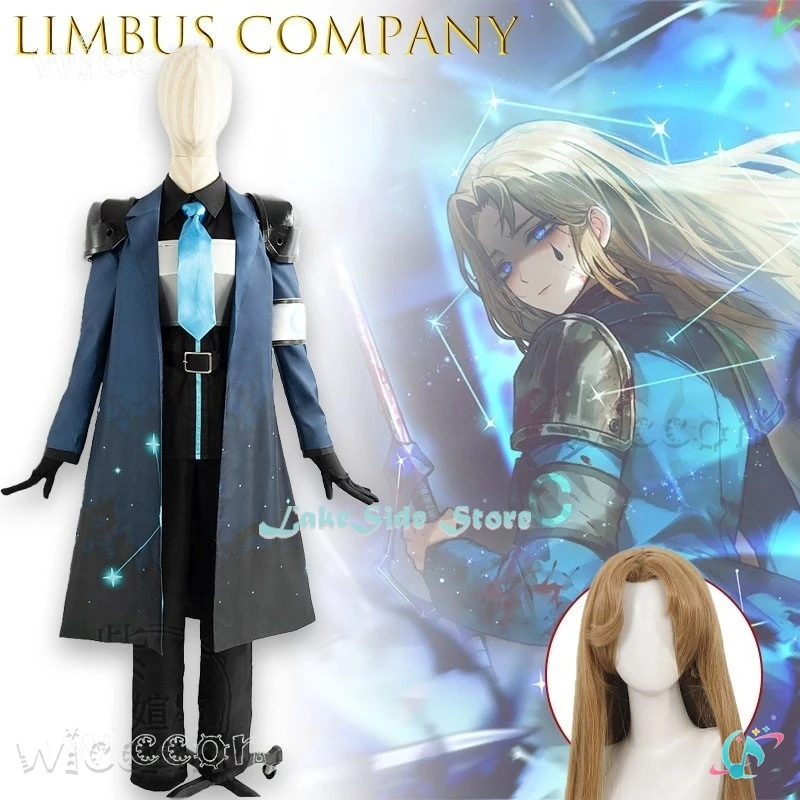 

Adults costume ‌‌‌Limbus Company Despair Lujia Cosplay Costumes Anime Character Roleplay Outfit Cos Coat Set Christmas Halloween