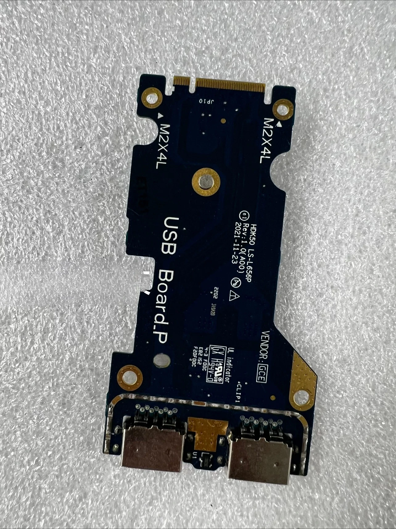 For Dell G15 5520 5521 G16 7620 Audio Board LS - L656P 02P0CY, Notebook Internal Repair Part