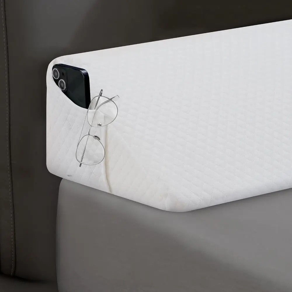 

Queen Size Bed Wedge Pillow or board, Bed Gap iller(0-8"), Memory oam MattrWedge Pillow e Bloster or Sleng, Close The Gap Betwee